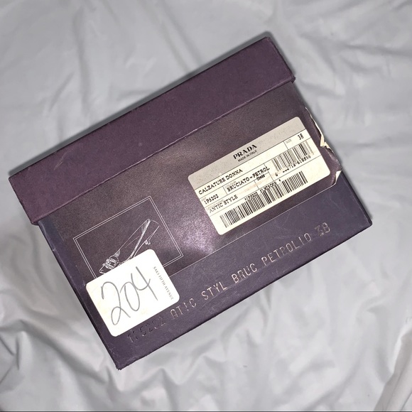 🥿 Prada Calzature Donna Square-toed Kitten Heel - Picture 6 of 6